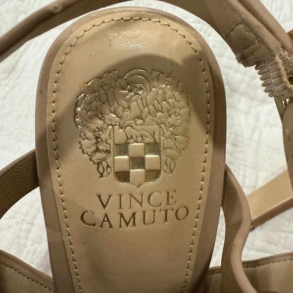 Vince Camuto Naveah Nude Leather
Slingback Heels - Picture 6 of 8